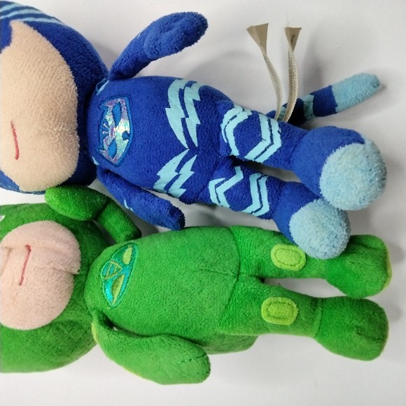 Just Play PJ Masks Gekko Catboy 8” Frog Box eOne Plush Stuffed Toy Set - Picture 13 of 15